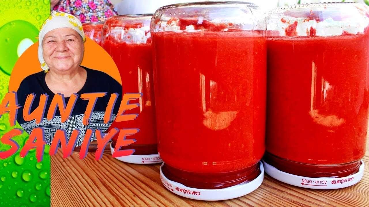 Pressure Canning | Tomato and Paprika Sauce Tutorial | Preserving Recipe | Home Canning Tutorial