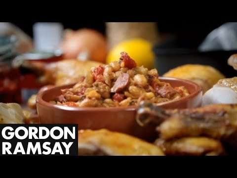 Stuffed Roast Chicken with Chorizo – Gordon Ramsay