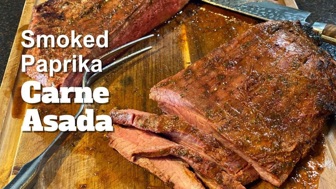 BEST CARNE ASADA RECIPE EVER! | This smoked paprika CARNE ASADA RECIPE is too good!