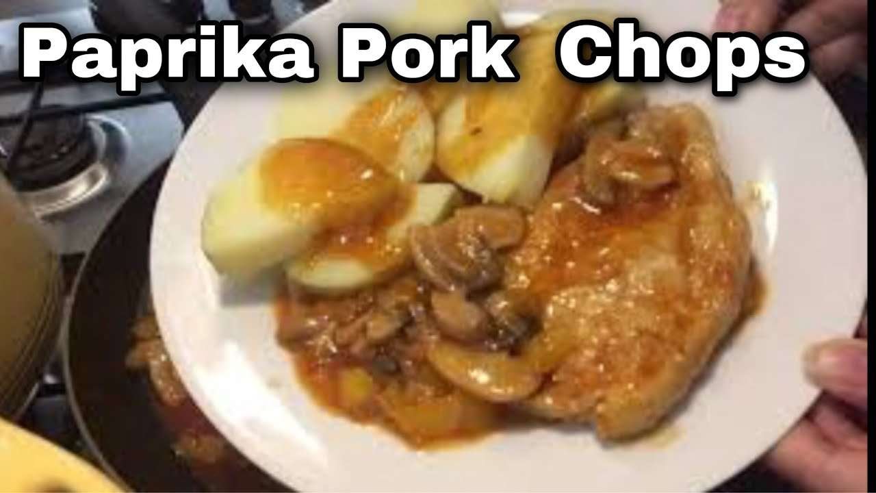 Paprika Pork Chops with Mushrooms and Potatoes | Homemade Recipe | Lutong Pinoy