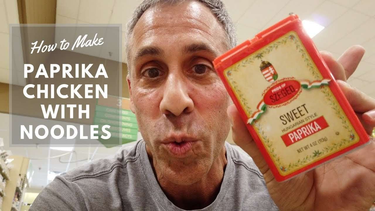 What should I cook for dinner? Paprika Chicken !