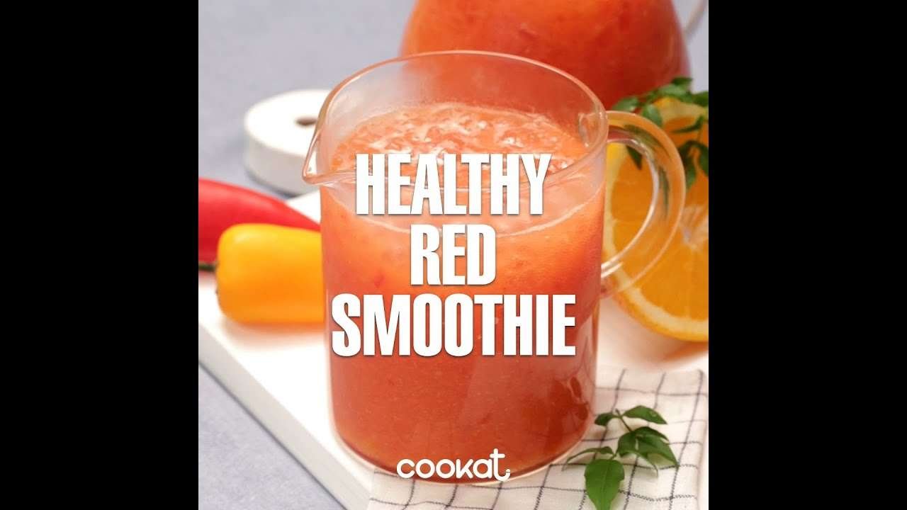 [COOKAT] Orange Paprika Smoothie