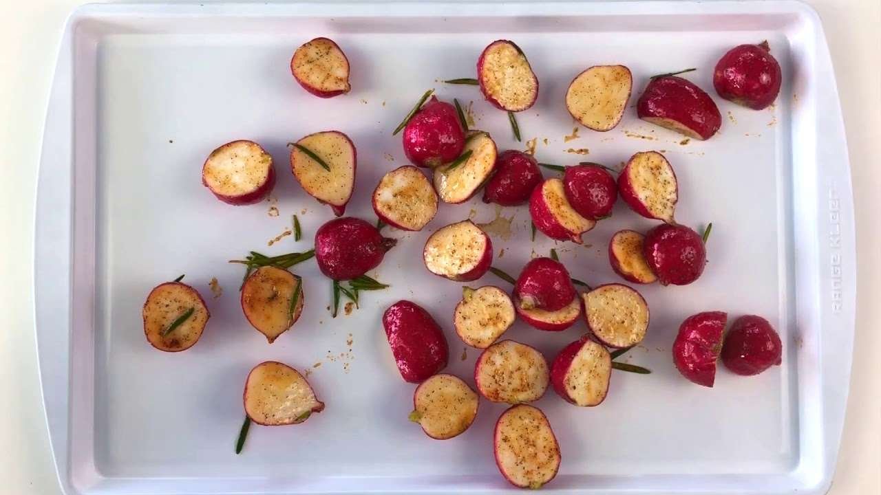 ROASTED RADISHES WITH ROSEMARY AND SMOKED PAPRIKA
