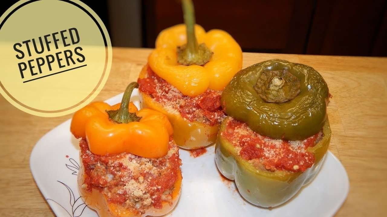How To Cook Stuffed Peppers – Stuffed Bell Peppers