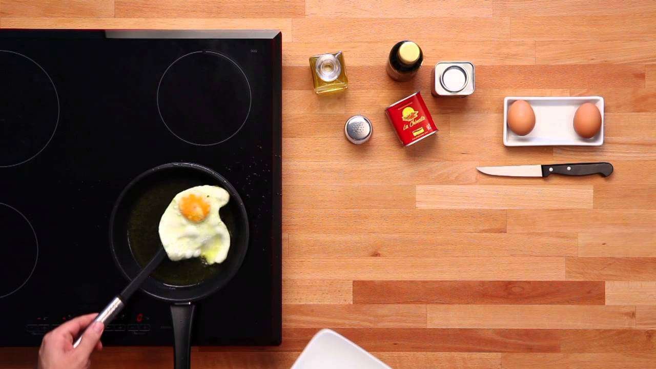 Huevo Frito al Pimentón La Chinata – Fried Egg with Smoked Paprika