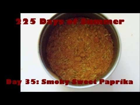 225 Days of Summer-Day 35: Smoky Sweet Paprika Rub