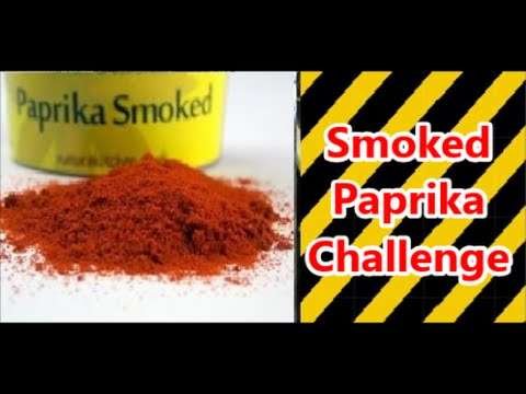 Smoked paprika challenge
