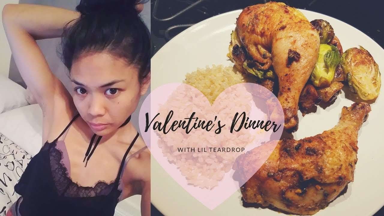 VALENTINE'S DINNER | ROSEMARY PAPRIKA CHICKEN | LIL TEARDROP