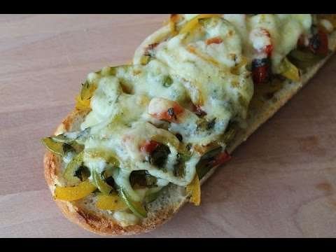 Schnelle Paprika-Tomaten Baguettes || Simple Pepper & Tomato Baguettes || [ENG SUBS]