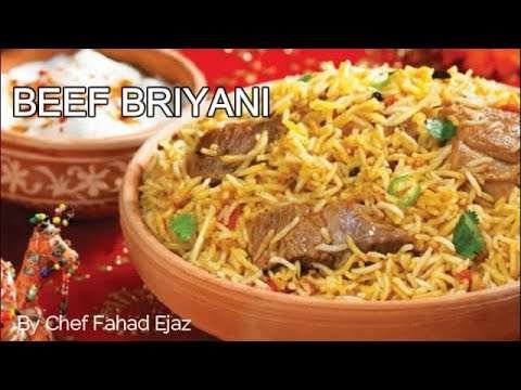 Beef Briyani Recipe || By Chef Fahad Ejaz || 2020 Best Top Recipes