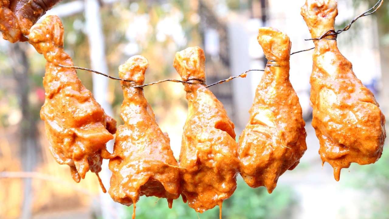 Village Food Factory | Chicken Wings | Paprika Chicken | Chicken Lollipop Recipe Indian Street Food