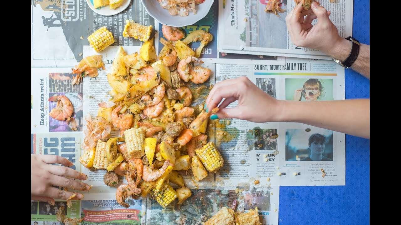 Whitney Otawka's Low Country Boil with Smoked Paprika Butter