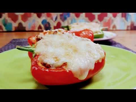The Best Stuffed Bell Peppers | Stuffed Peppers with Rice and Beef (Arabic Style)