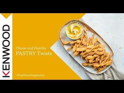 Cheese and Paprika Pastry Twists made with the Chef XL Titanium