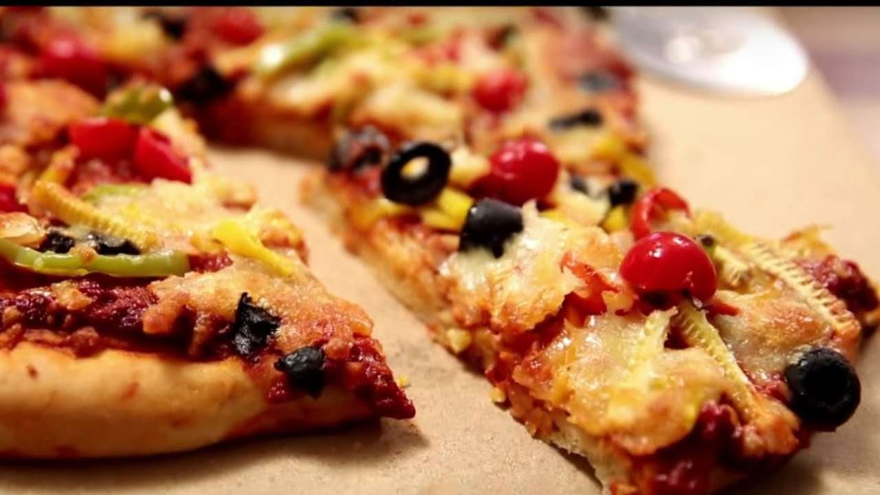 Homemade Mozzarella Pizza | Pizza From Stratch | Kiddie's Corner With Anushruti