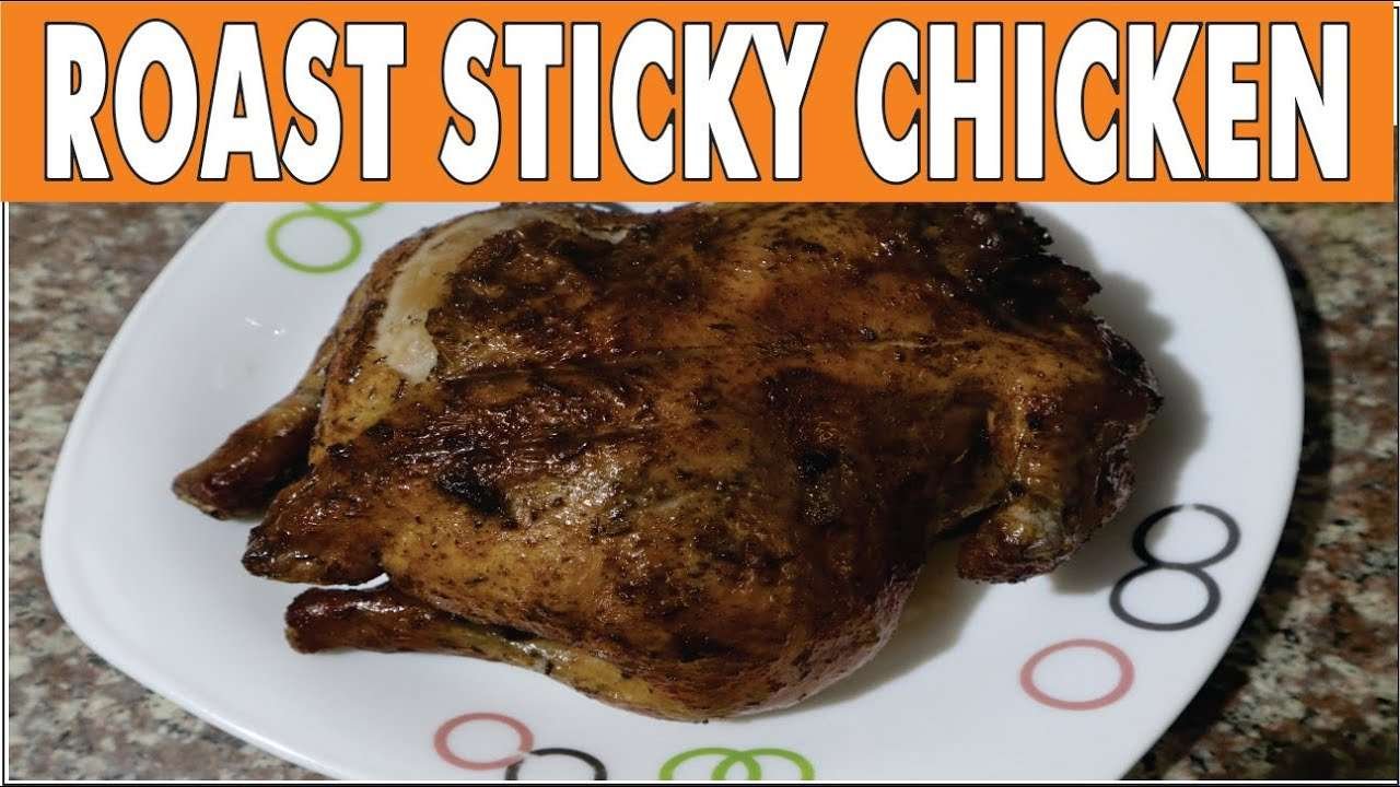Roast Sticky Chicken | Simple Recipe Recipe by Cookingee