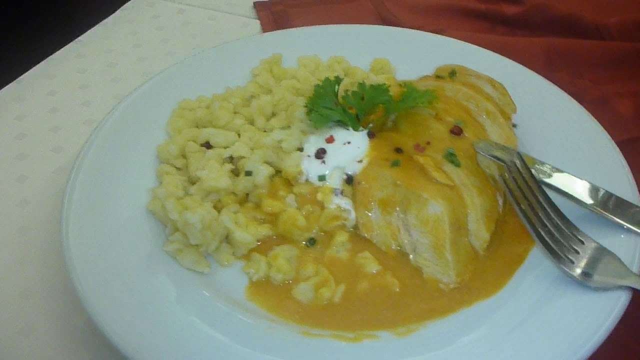 Paprika Chicken on the Hungary to Poland train   October 2019