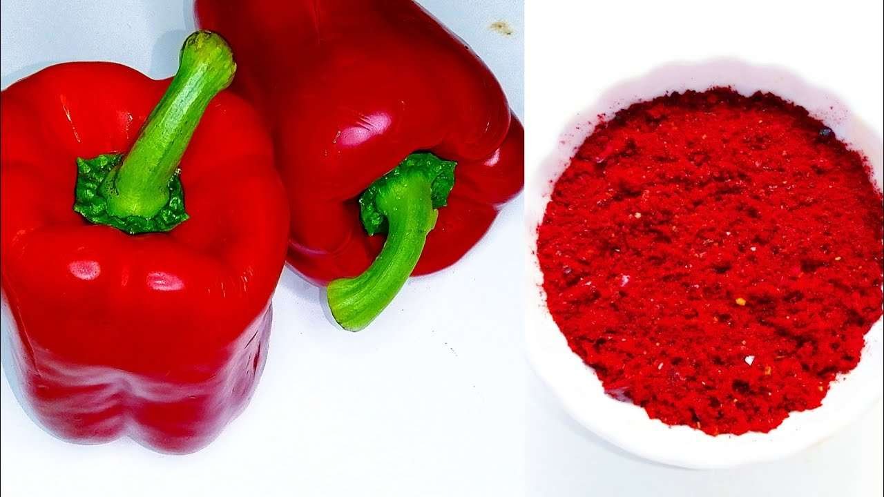 পারফেক্ট পেপরিকা পাউডার/ হোমমেড পেপরিকা পাউডার/Homemade paprika powder/ How to make paprika powder