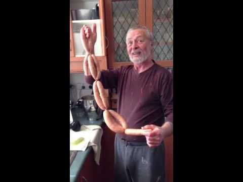 Trevor's pork and smoked paprika sausages this week!