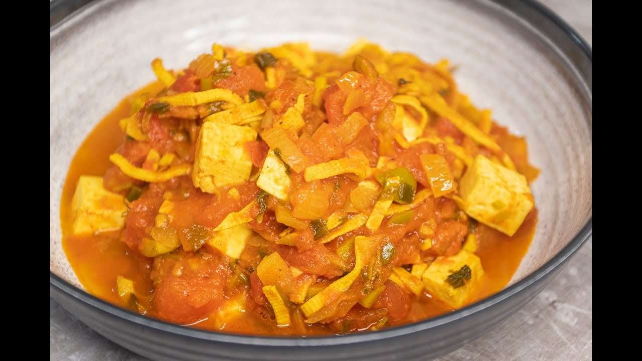 Easy Recipe For Kids | Tomatoes & Soya Bean Curd Strips | Kid Friendly Recipes #6