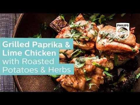 Philips healthy kitchen presents: Grilled Paprika & Lime Chicken
