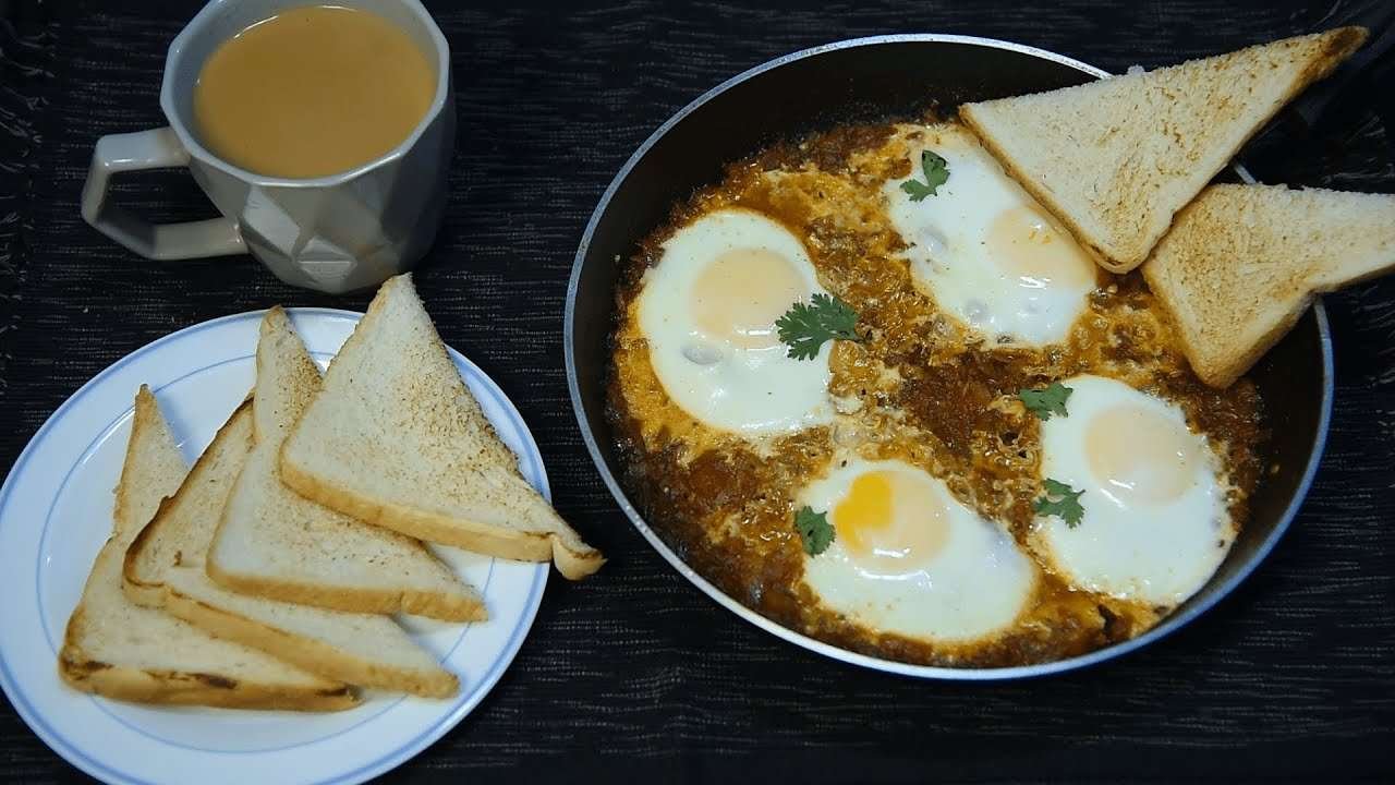 Shakshuka Easy & Quick Recipe  | Shakshuka Breakfast Recipe | Breakfast Recipes | The Kitchen Recipe