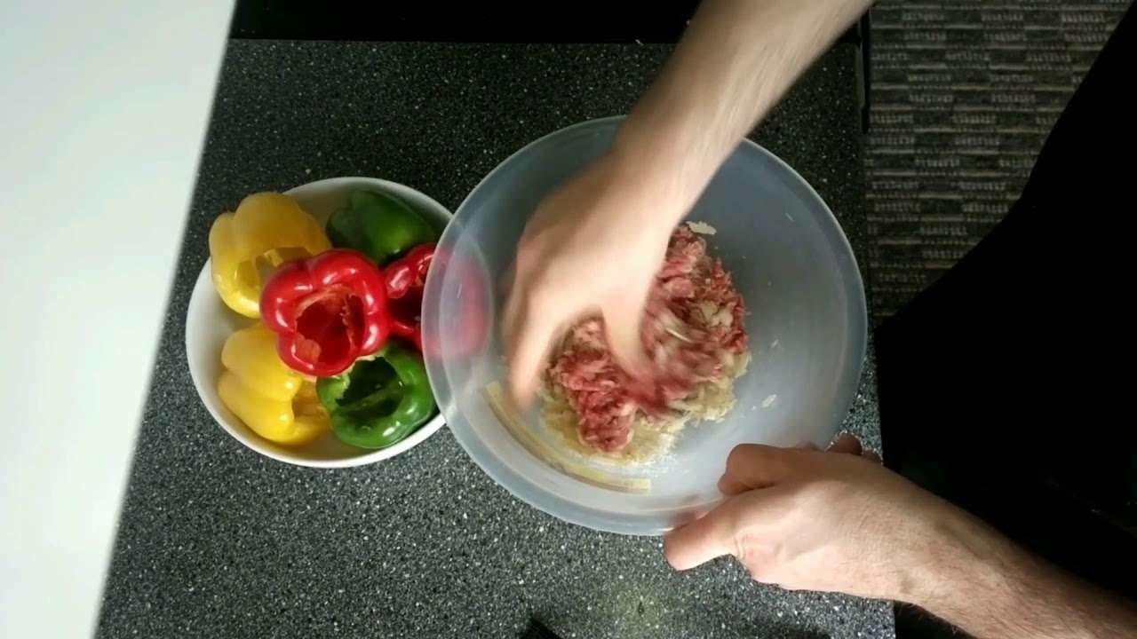 EASY COOKING- STUFFED PAPRIKA