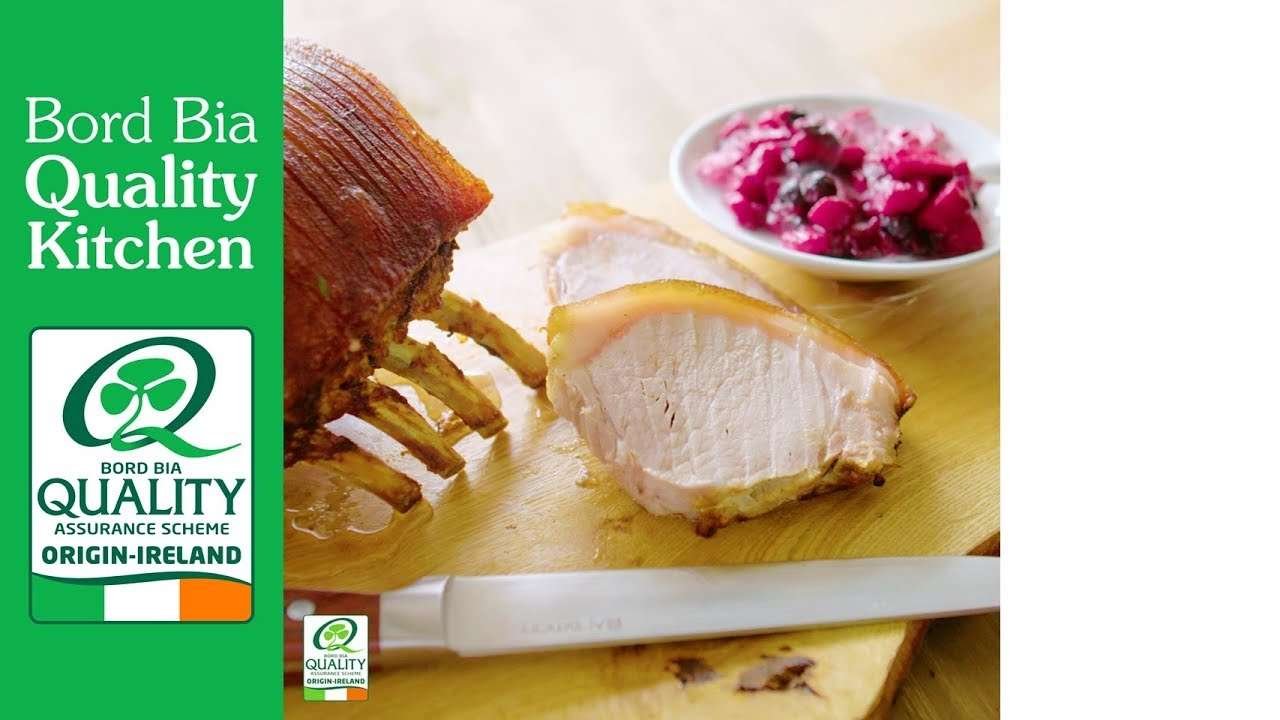 Roast Rack of Pork with Smoked Paprika and Sage