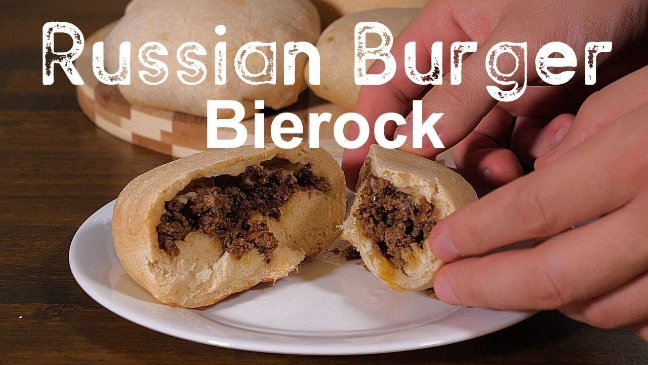 Bierock | Russian Burger | Meat pie | Pocket pie