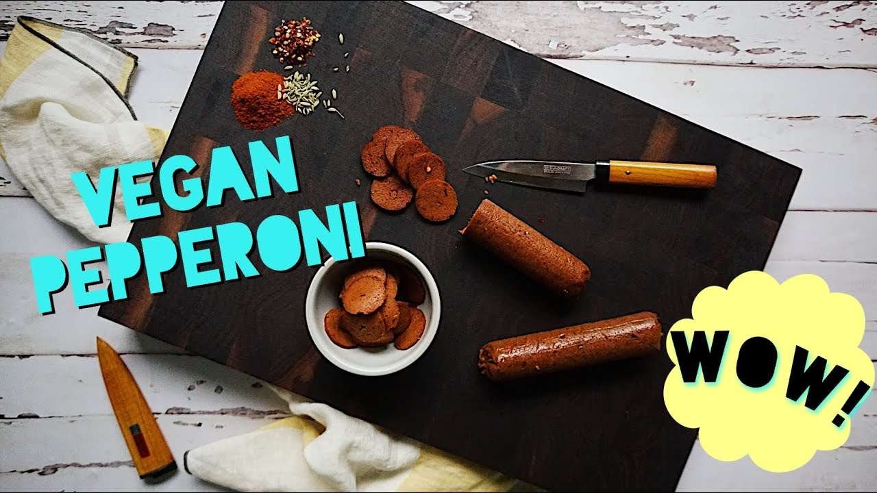 How To Make the Best Vegan Pepperoni | Creating a Magical Pizza