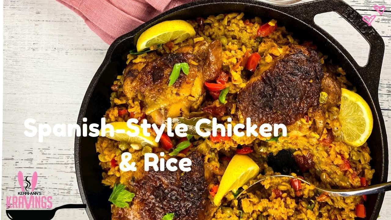 Spanish-Style Chicken and Rice (Arroz Con Pollo)| One Pot Dinner Recipe