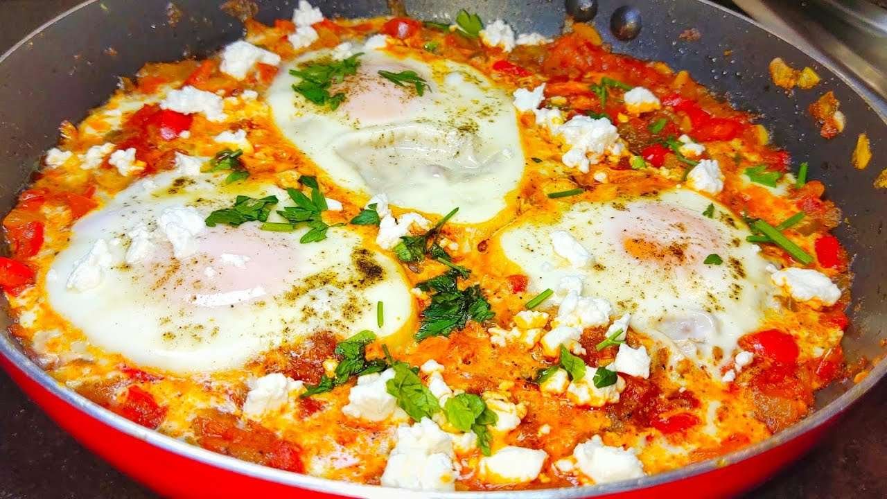 Shakshuka || Shakshouka – Best Egg Recipe with Poached Egg