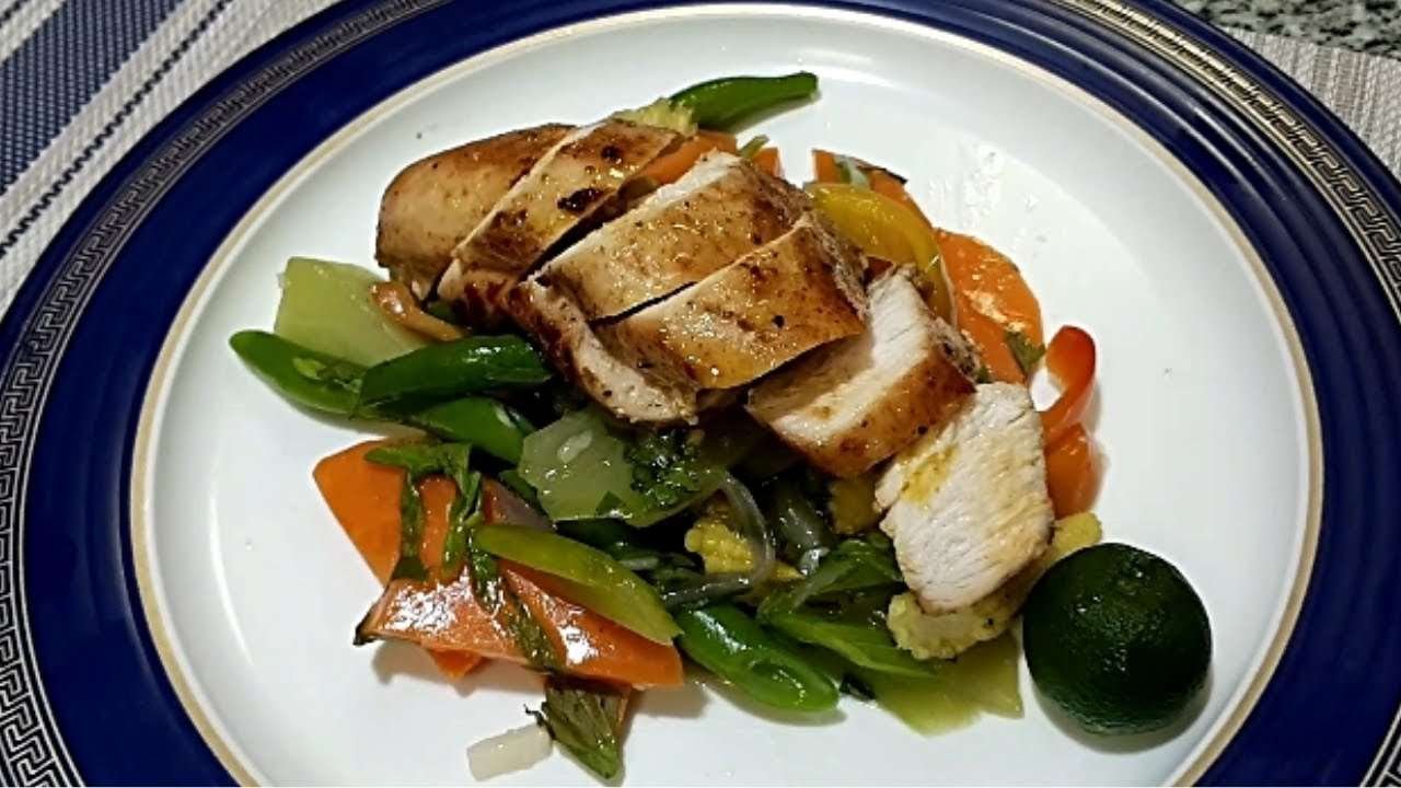 Chopsuey x Pan-Grilled Chicken Paprika Combo Recipe