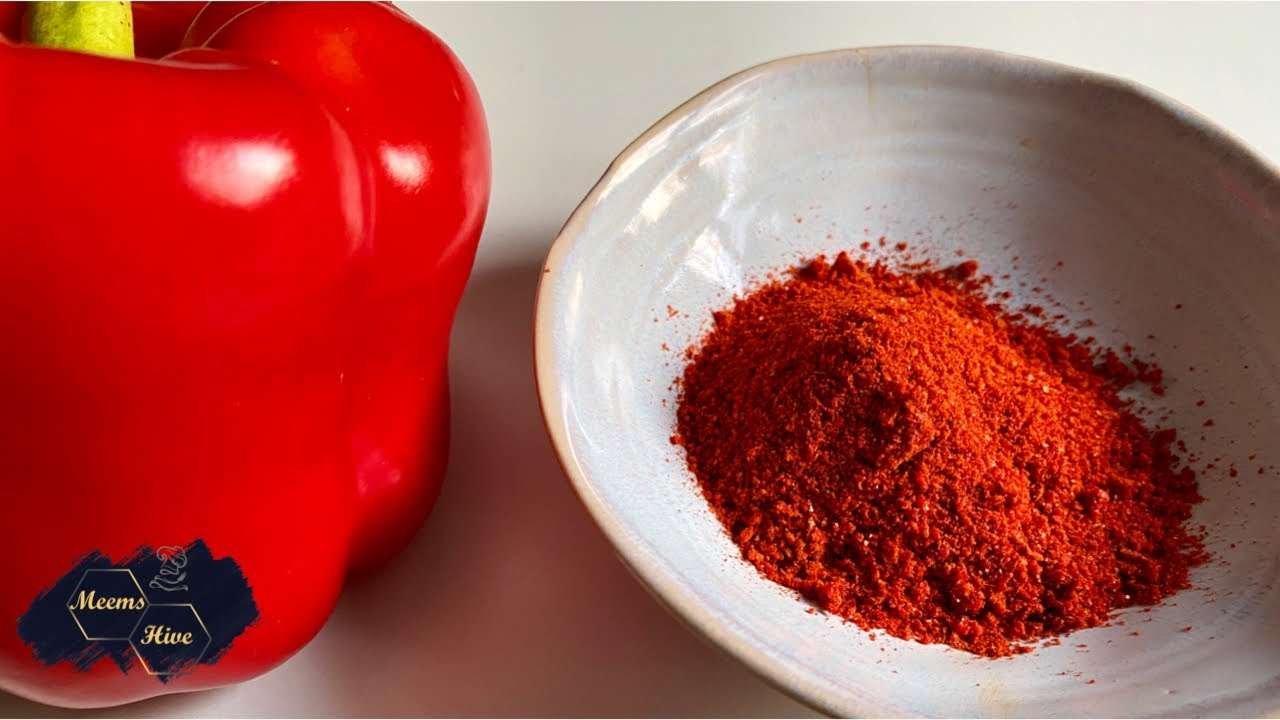 ঘরেই তৈরি করুন পাপড়িকা পাউডার! | How to Make Paprika Powder | Homemade Paprika Powder