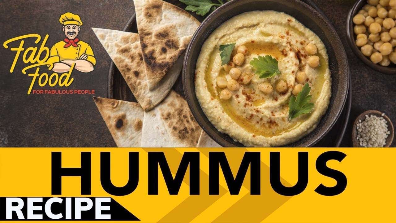 How to Make Hummus | Way Better than Store Bought! Easy Hummus Recipe By Fab Food