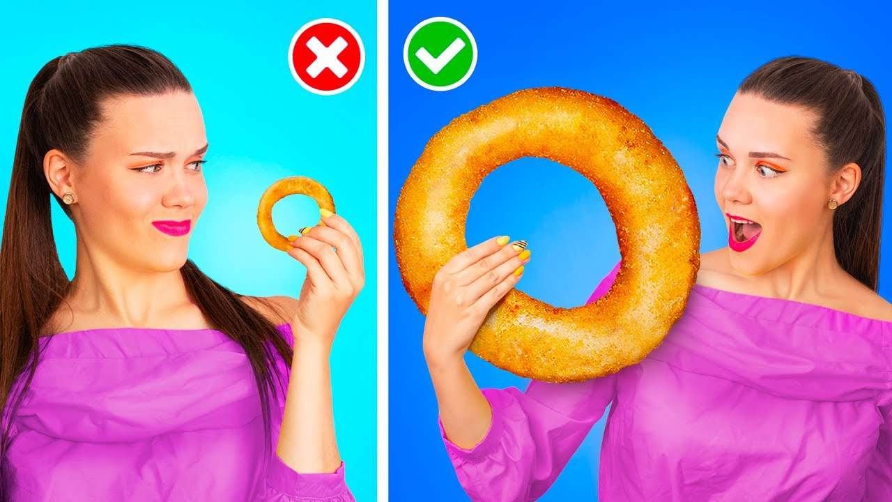 We Made Giant Mozzarella Sticks and Onion Rings