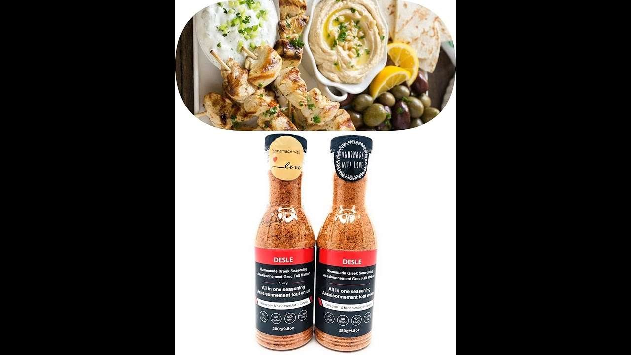 BEST Traditional Greek Chicken Souvlaki Recipe (Use All In One Traditional Greek Seasoning)