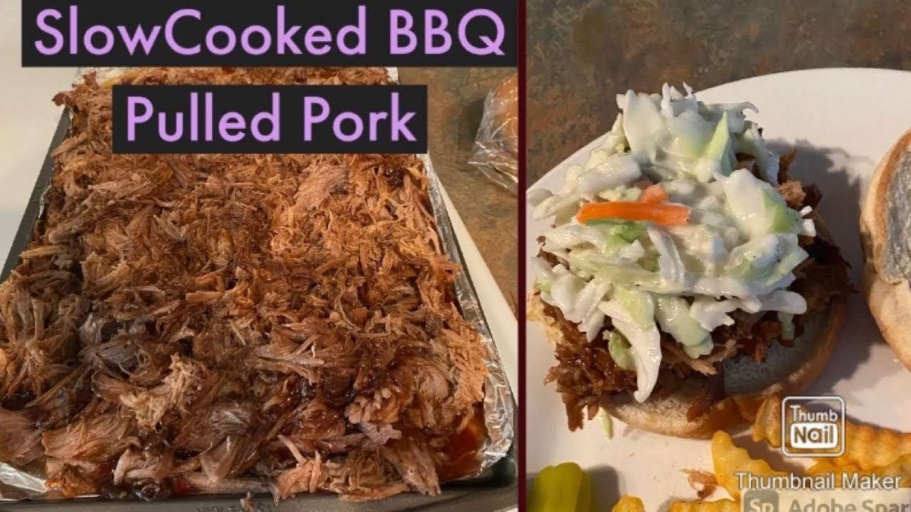 Slow Cooked BBQ Pulled Pork Video (CrockPot Recipe)