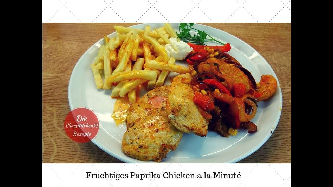 Fruchtiges Chicken Paprika Filet a la Minute  DIY