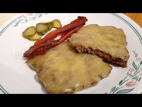 Baked Bacon Cheeseburgers. Easy, Low Carb and keto