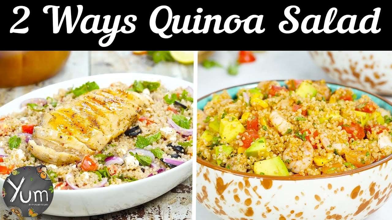 Make These Healthy Quinoa Salad Recipes At Home!😋
