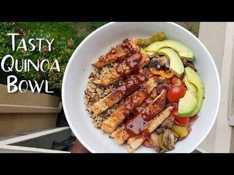 Easy Healthy Quinoa Bowl | Turkey Quinoa Bowl Recipe | Cook With Me