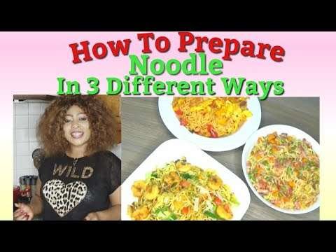 Best Noodle Recipe // Gloria Glitz tv//