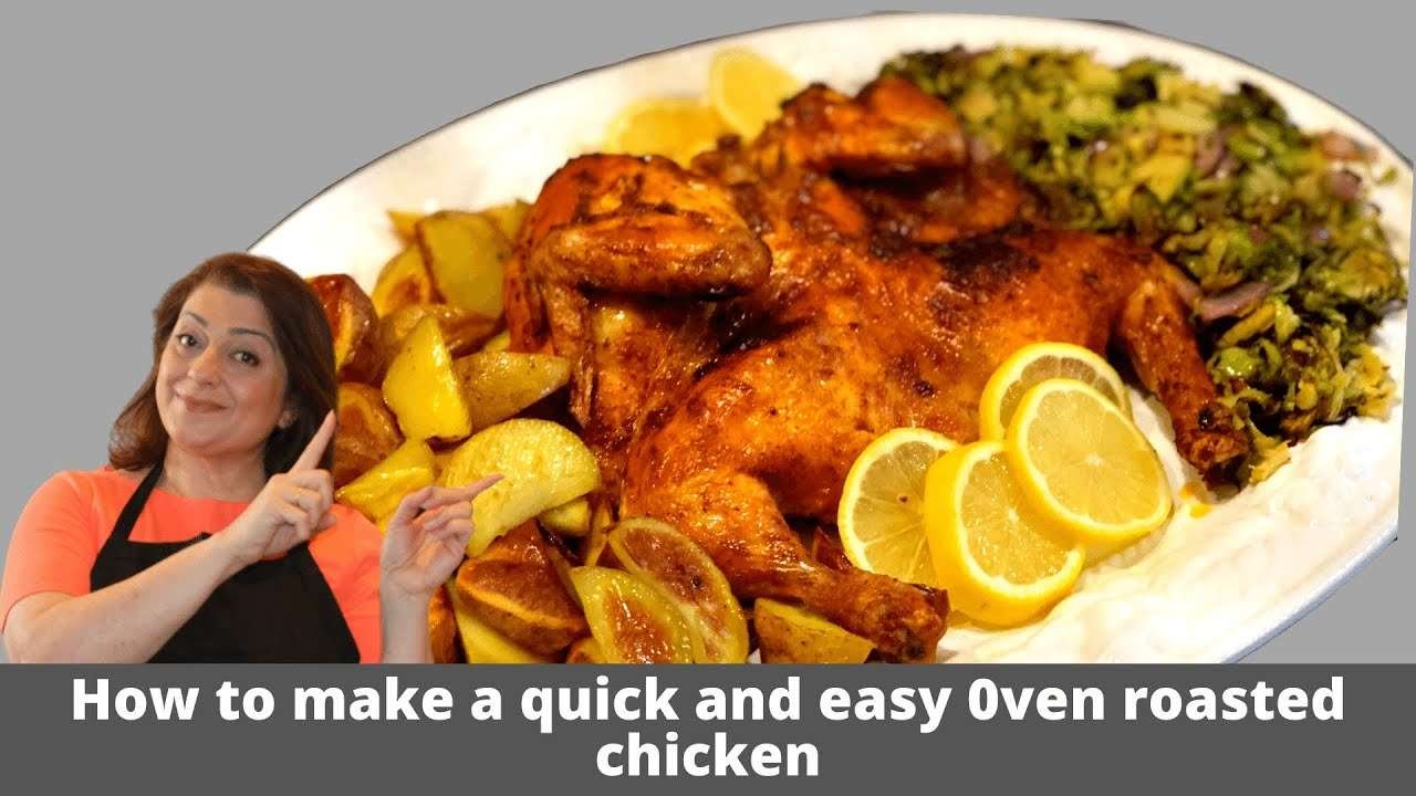 How to season whole chicken with Mayo Paprika Turmeric Oven Roasted Recipe |  طرز تهیه مرغ درسته