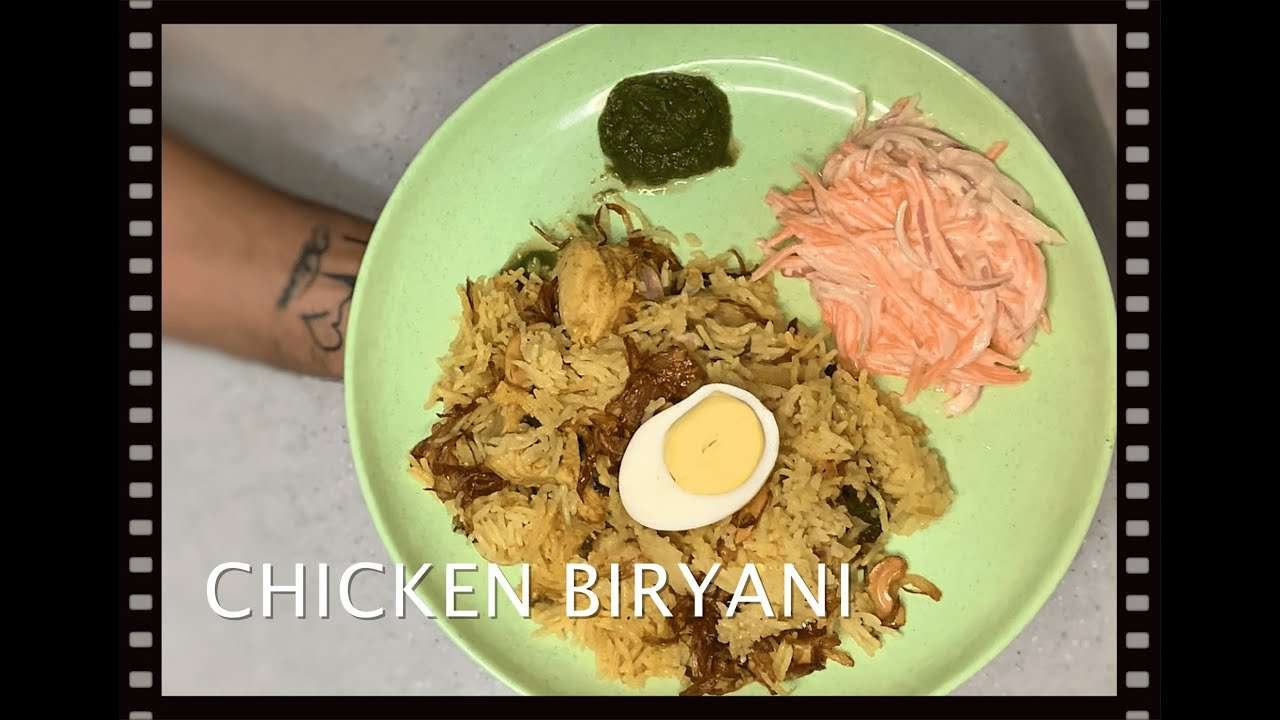 Best Homemade Chicken Biryani