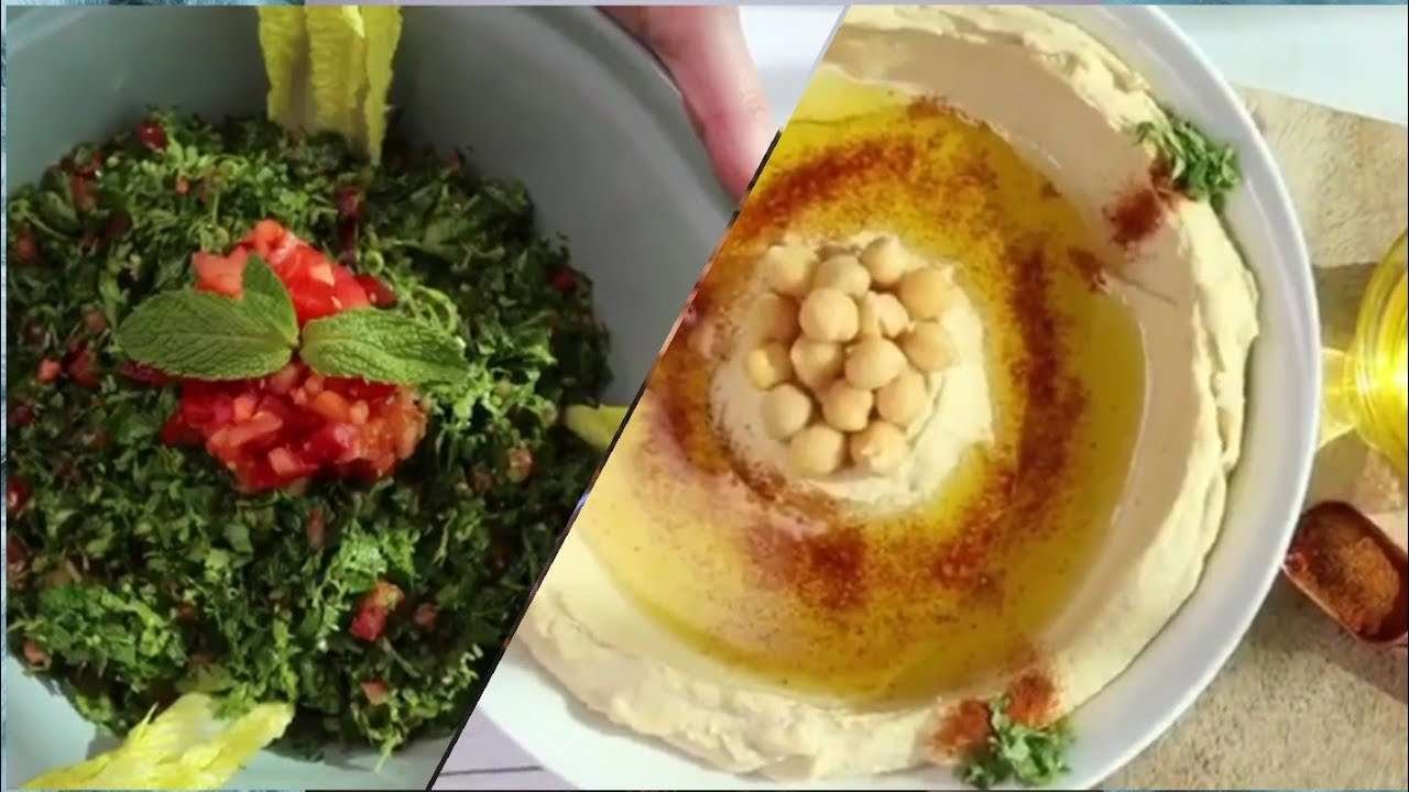 Healthy Recipes to make at home | Tabbouleh & Hummus Recipes