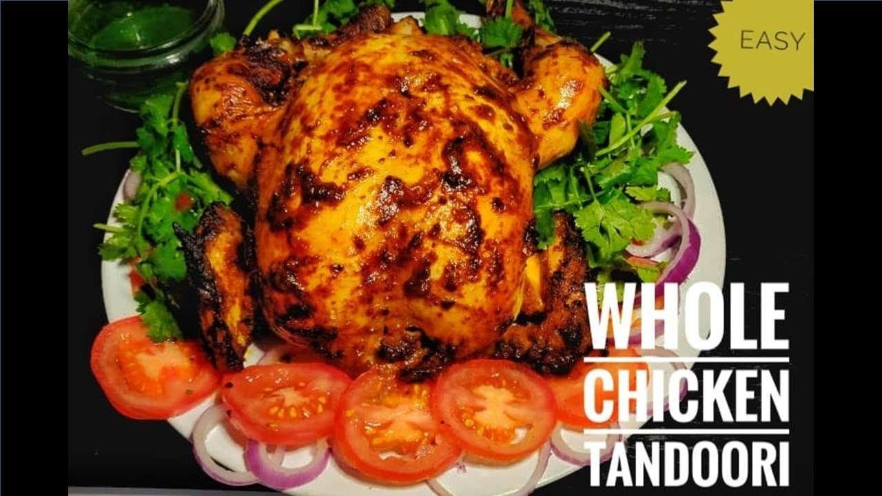 Easy Homemade Whole Chicken Tandoori | Healthy Recipe | Tasty and Quick to make