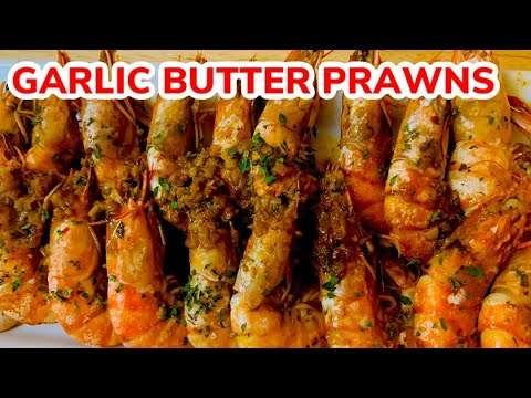 GARLIC CREAMY BUTTER PRAWNS | EASY TO COOK AND SUPER DELICIOUS