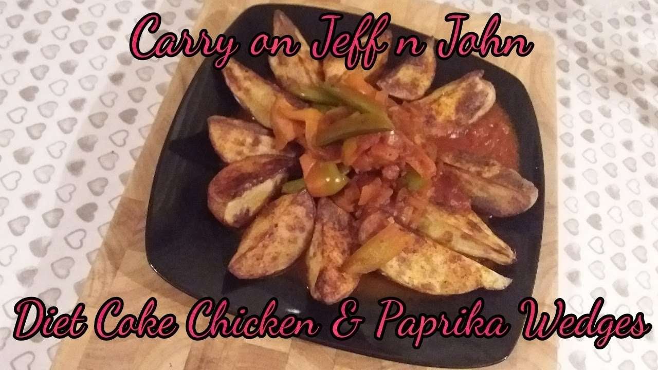 Diet Coke Chicken With Paprika Wedges