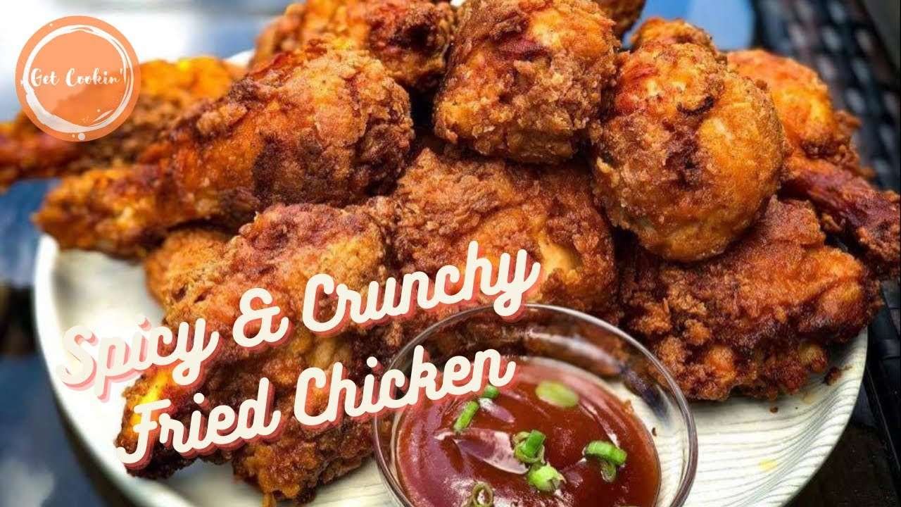 Spicy & Crunchy Fried Chicken Recipe||How to make Spicy & Crunchy Fried Chicken